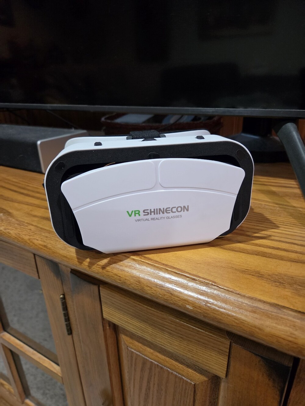 VR Shinecon White Smartphone VR Headset - Comfortable Mobile Virtual Reality